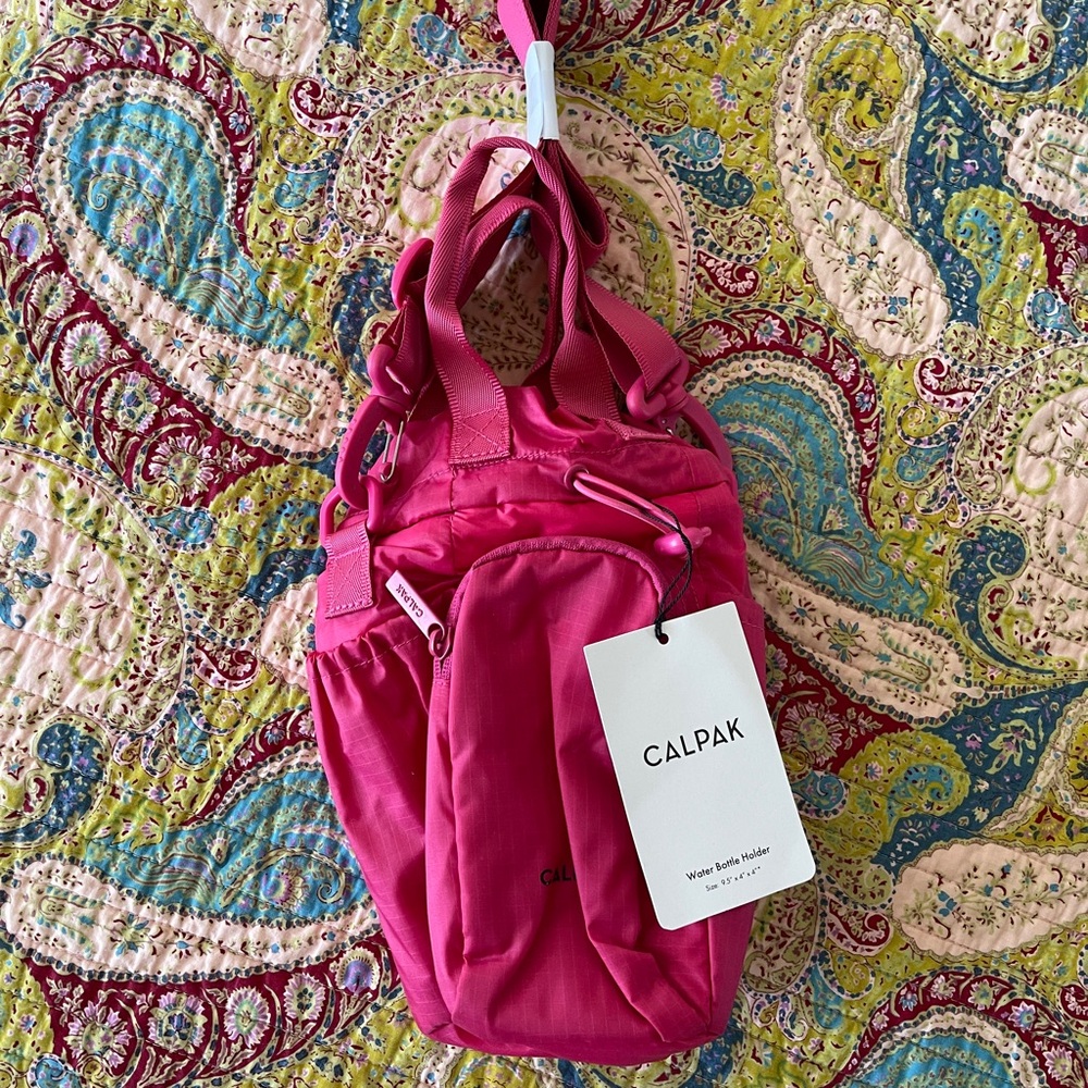 CALPAK Water Bottle Holder in Pink